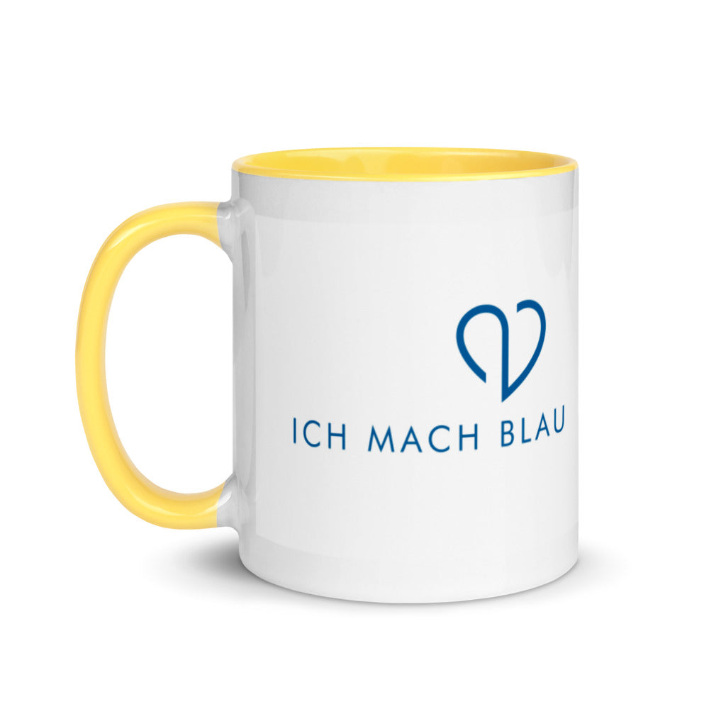 Tasse mit farbiger Innenseite