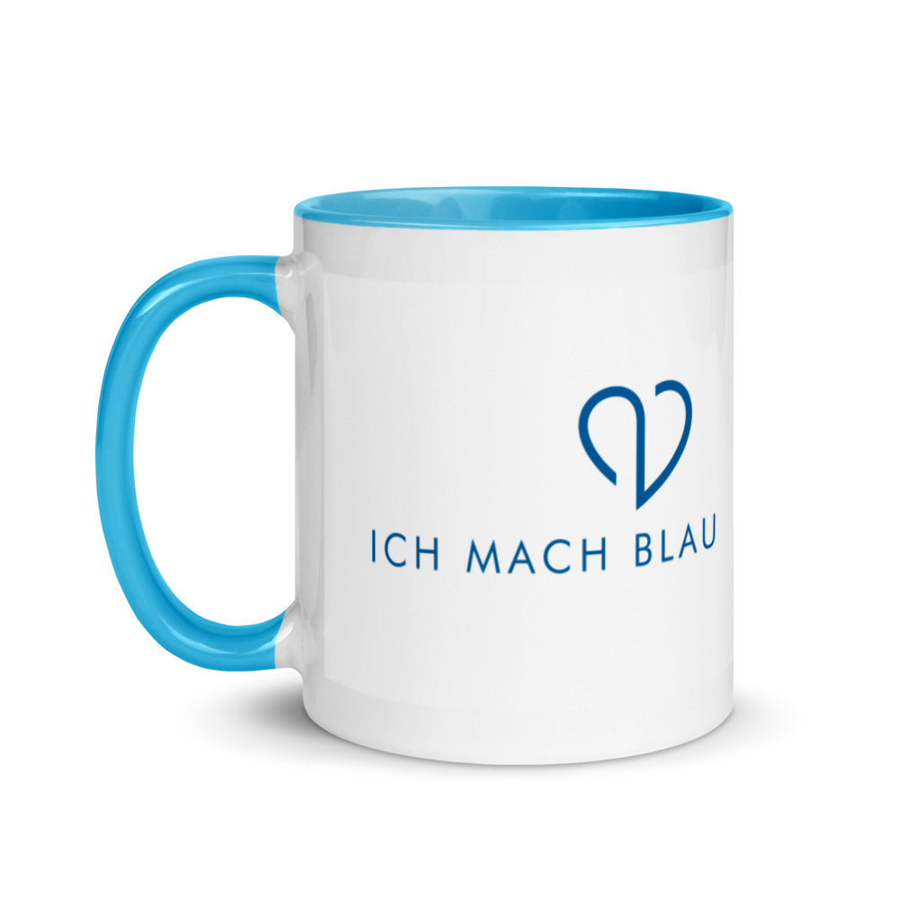 Tasse mit farbiger Innenseite