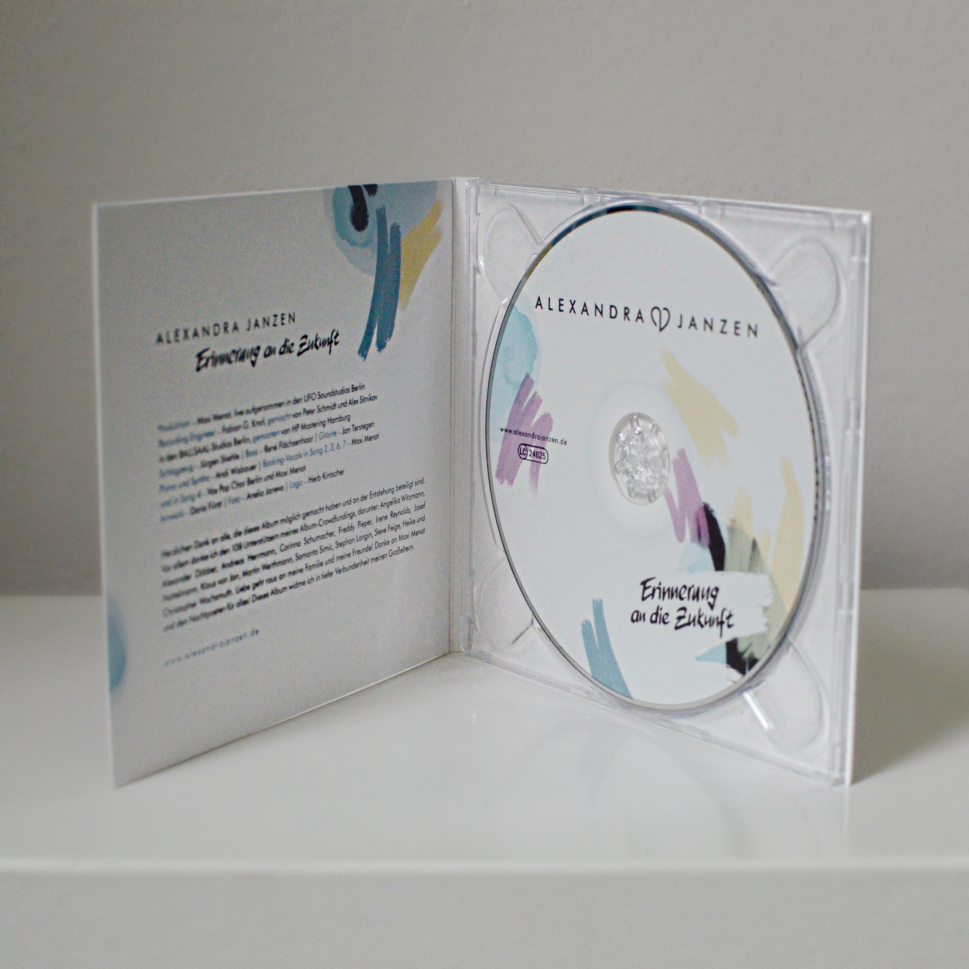 Album "Erinnerung an die Zukunft" - physische CD