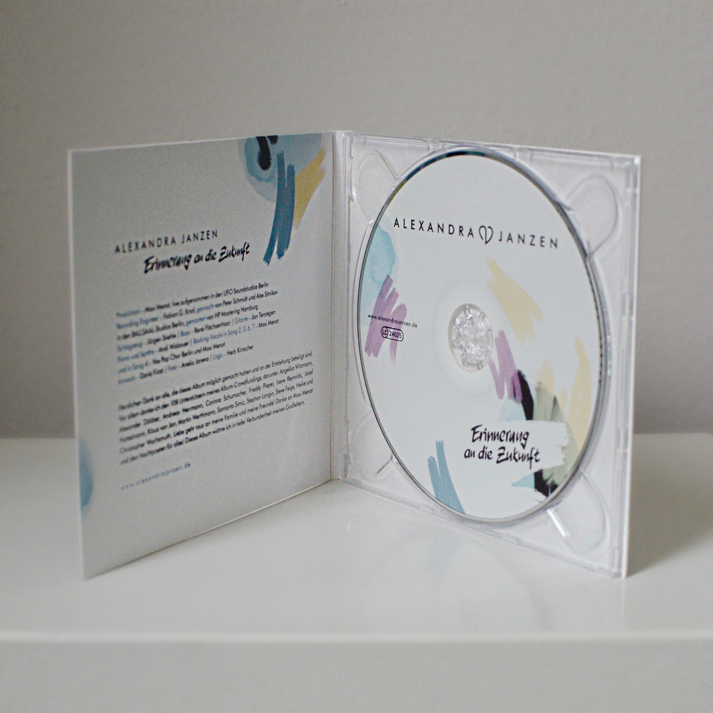 Album "Erinnerung an die Zukunft" - physische CD